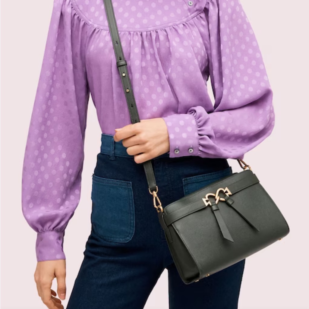 Kate Spade New York Women Toujours Small Shoulder And Clutch Bag